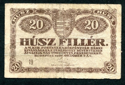 1920 20 fillér - 19