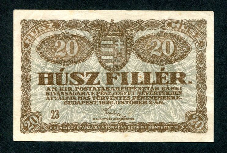 1920 20 fillér - 23