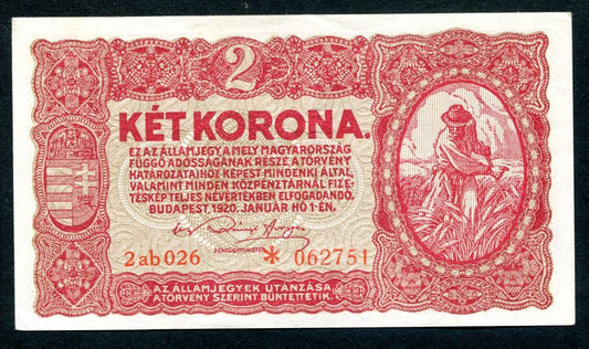 1920 2 Korona csillagos