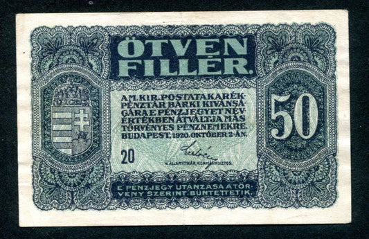 1920 50 fillér - 20