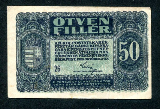1920 50 fillér - 26