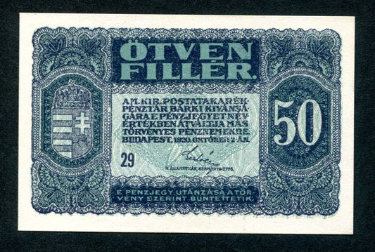 1920 50 fillér - 29
