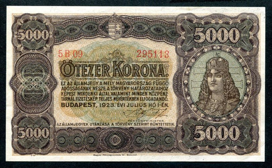 1923 5000 Korona