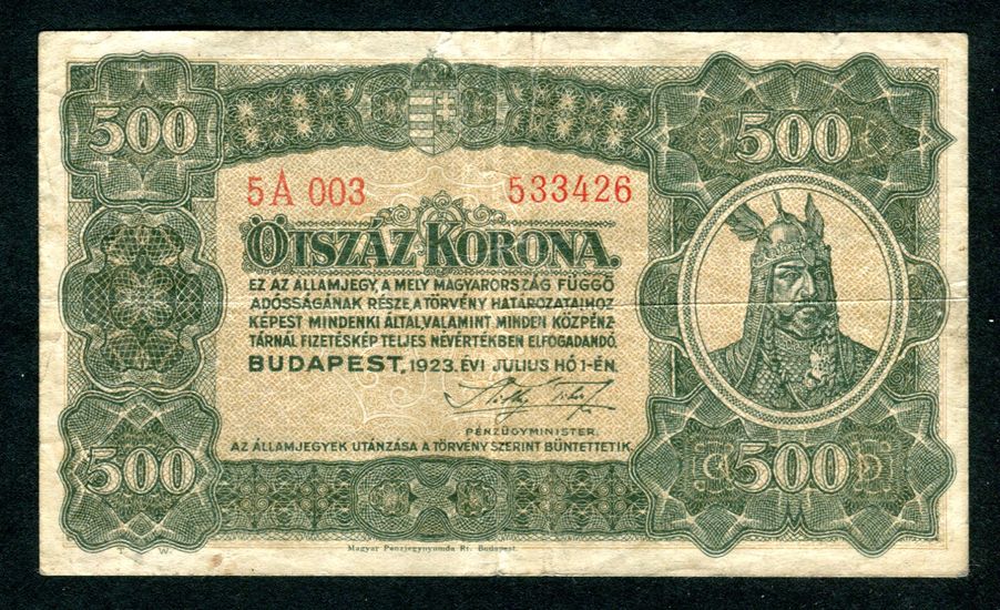 1923 500 Korona
