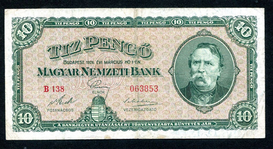 1926 B 10 Pengő
