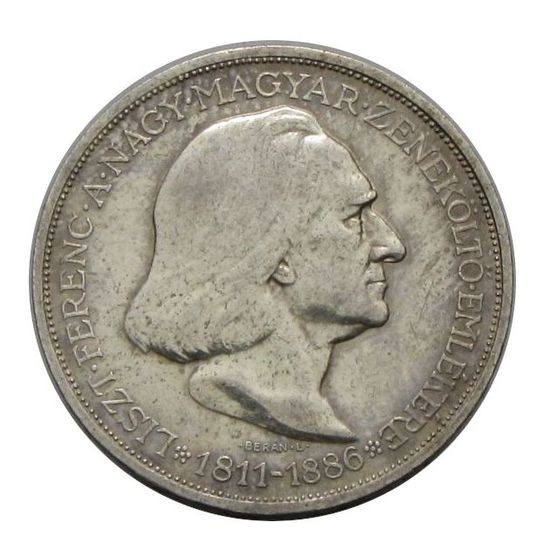 1936 2 Pengő - Liszt Ferenc