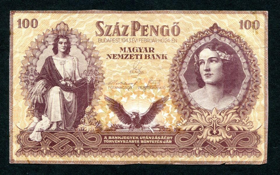 1943 100 Pengő
