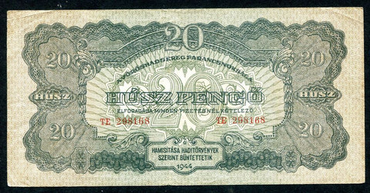 1944 20 Pengő Vörös Hadsereg