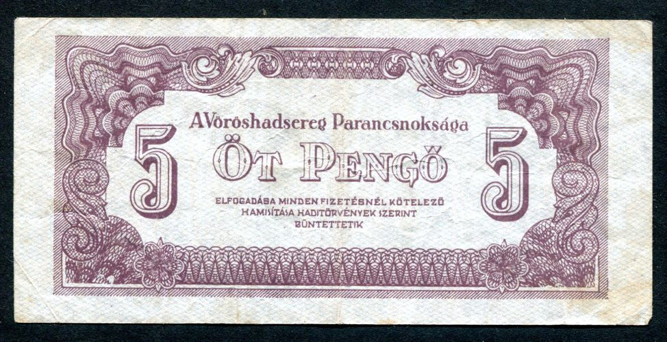 1944 5 Pengő Vörös Hadsereg