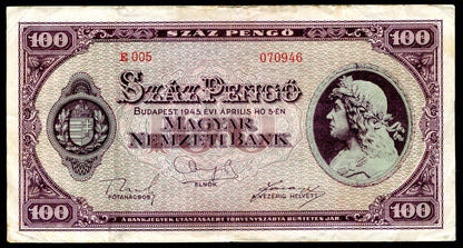 1945 E 100 Pengő
