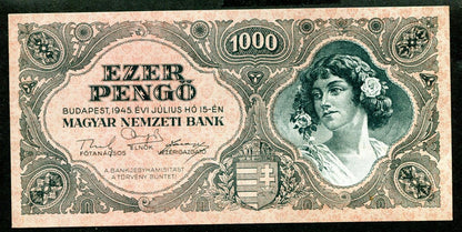1945 F 1000 Pengő