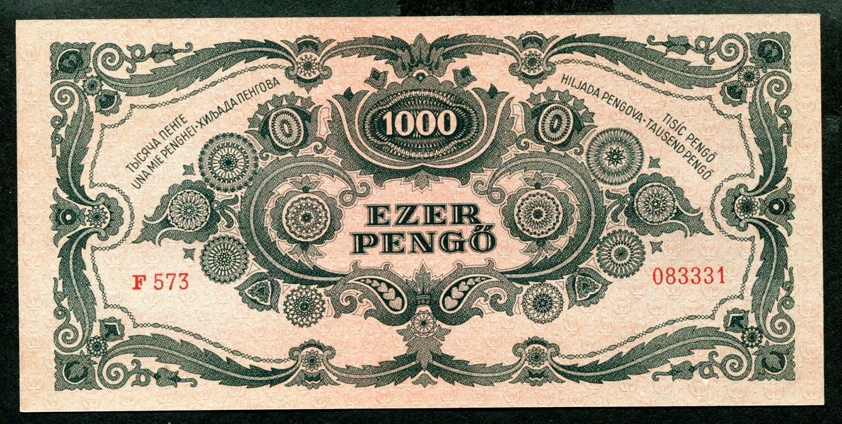 1945 F 1000 Pengő