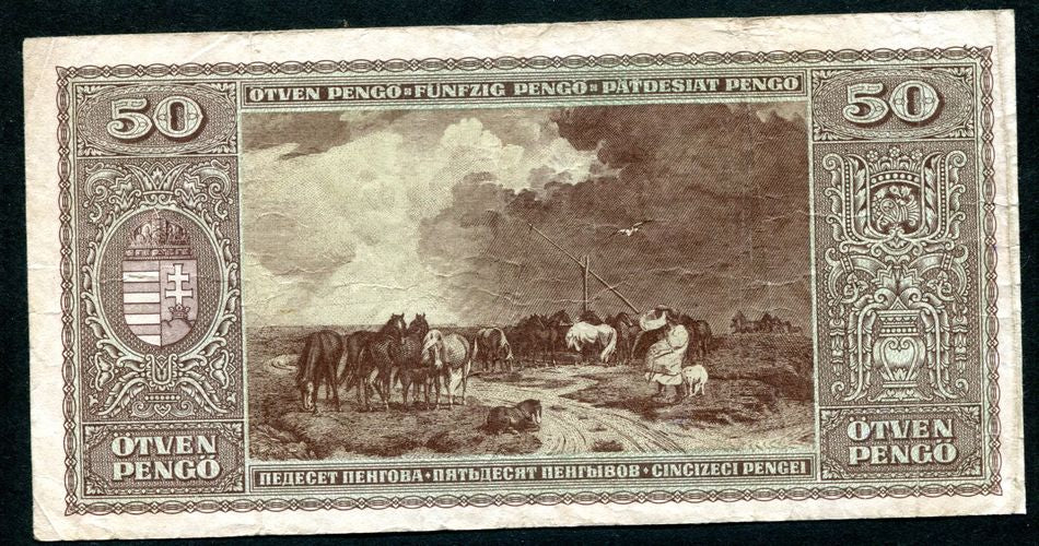 1945 D 50 Pengő