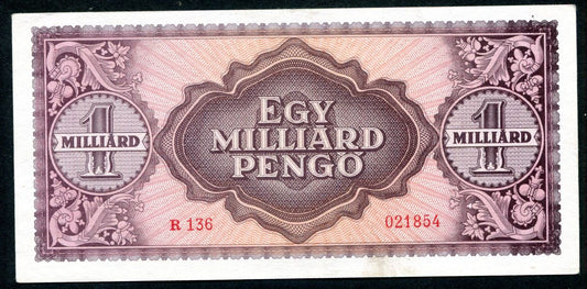 1946 R 1 milliárd Pengő