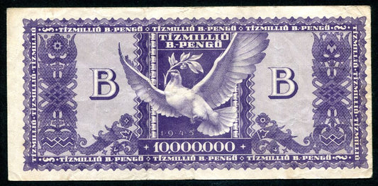 1946 10 millió B.-Pengő