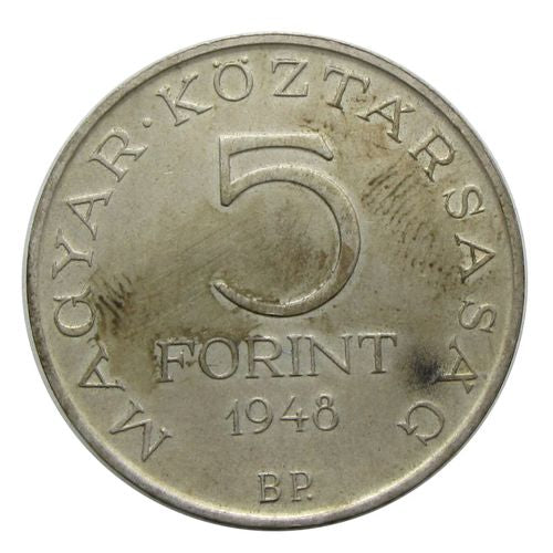 1948 5 Forint Petőfi Sándor