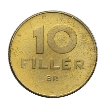 1950 10 fillér - citromsárga