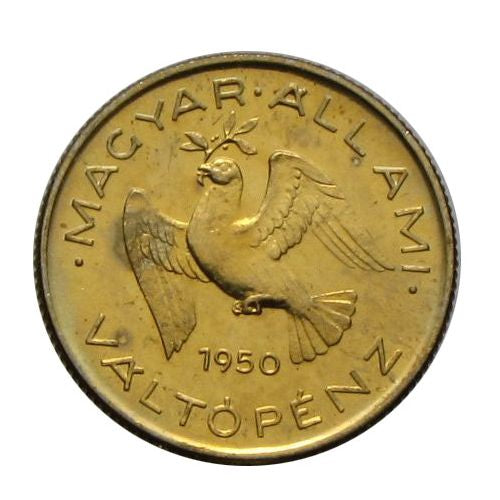 1950 10 fillér - citromsárga
