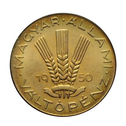 1950 20 fillér - citromsárga