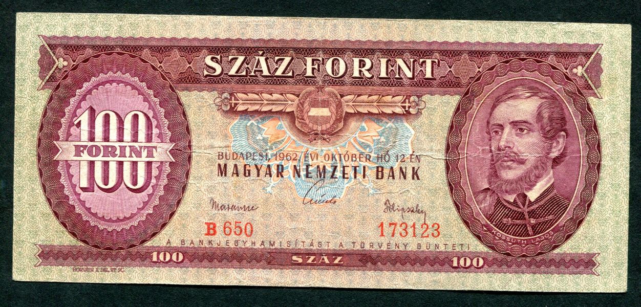 1962 B 100 Forint