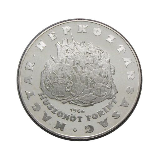 1966 25 Forint Zrínyi Miklós proof like