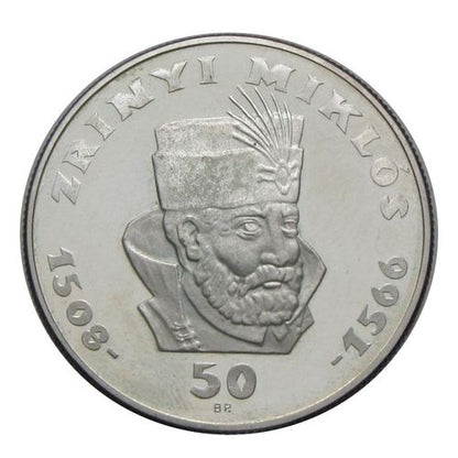 1966 50 Forint Zrínyi Miklós proof like