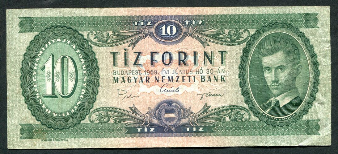1969 A 10 Forint