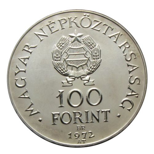 1972 100 Forint Budapest BU