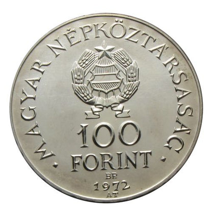 1972 100 Forint Budapest BU