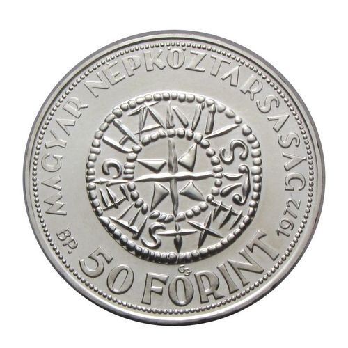 1972 50 Forint Szent István BU
