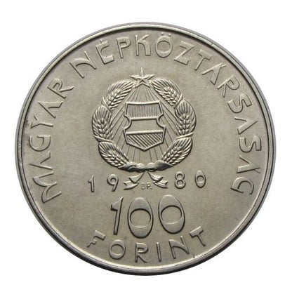1980 100 Forint Űrrepülés BU
