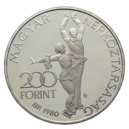 1980 200 Forint Lake Placid PP