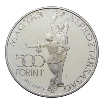 1980 500 Forint Lake Placid PP