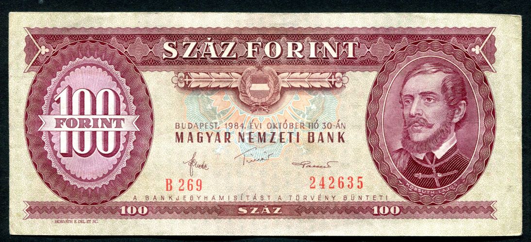 1984 B 100 Forint