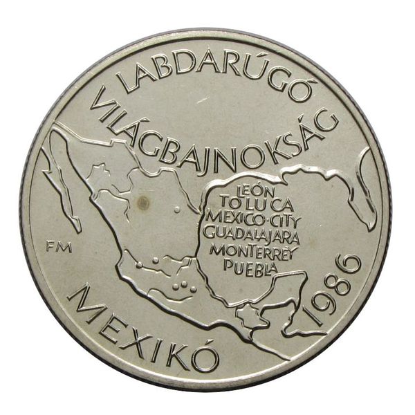 1985 100 Forint Mexikó 86 II