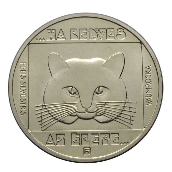 1985 100 Forint Vadmacska