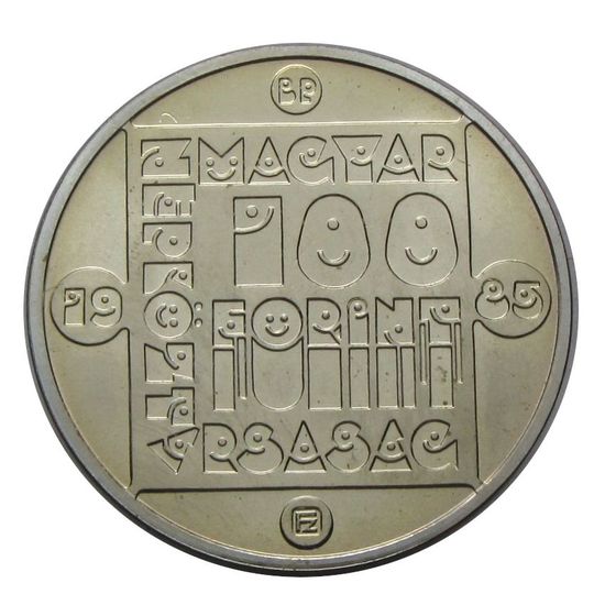 1985 100 Forint Vidra