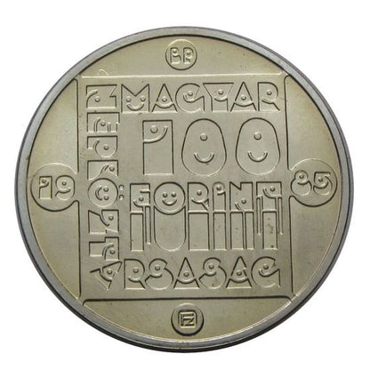 1985 100 Forint Vidra