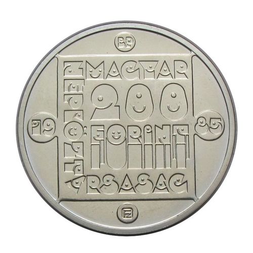 1985 200 Forint Teknős BU
