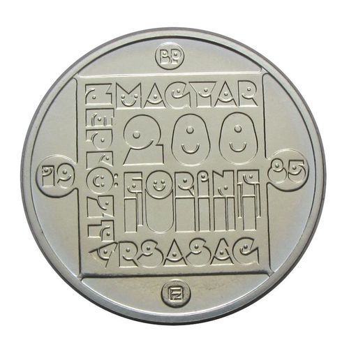 1985 200 Forint Vadmacska BU