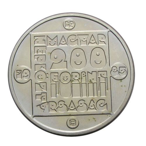 1985 200 Forint Vidra BU