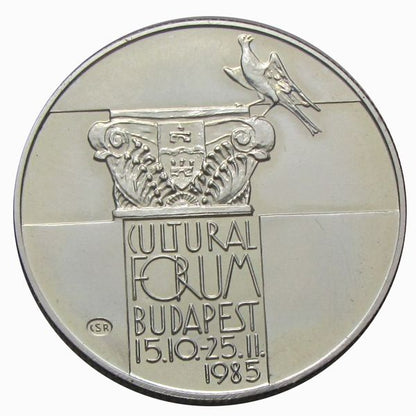 1985 500 Forint Kulturális Fórum BU