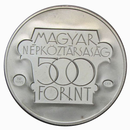 1985 500 Forint Kulturális Fórum PP