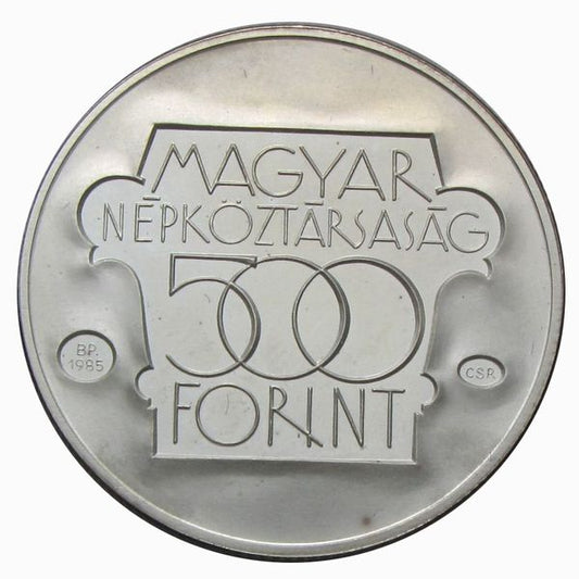 1985 500 Forint Kulturális Fórum PP