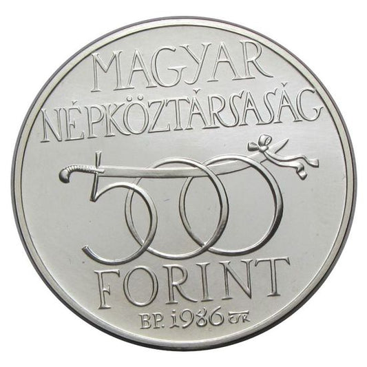 1986 500 Forint Buda BU