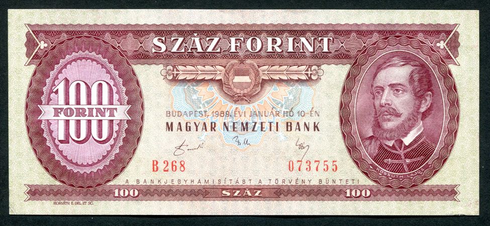 1989 B 100 Forint