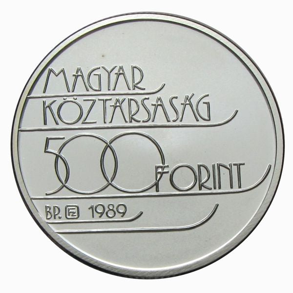 1989 500 Forint Téli Olimpia Albertville BU