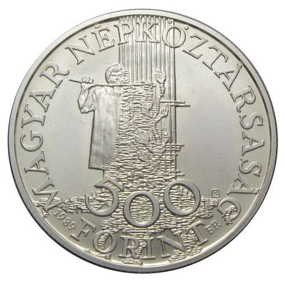 1989 500 Forint Védd a gyermekeket BU