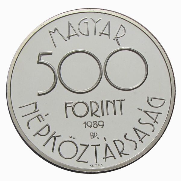 1989 500 Forint Foci VB Olaszország PP