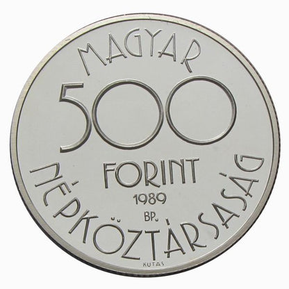 1989 500 Forint Foci VB Olaszország PP